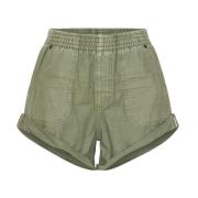 One Teaspoon Gröna Damshorts Avslappnad Stil Green, Dam