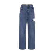 One Teaspoon Jackson Mid Waist Jeans Blue, Dam