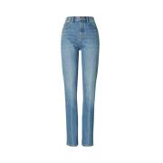 Tory Burch Klassiska Blå Straight Leg Jeans Blue, Dam