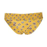 Tory Burch Blommig Hipster Bikini Underdel Yellow, Dam