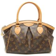 Louis Vuitton Vintage Pre-owned Canvas handvskor Brown, Dam