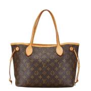 Louis Vuitton Vintage Pre-owned Canvas handvskor Brown, Dam