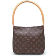 Louis Vuitton Vintage Pre-owned Canvas handvskor Brown, Dam