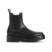 Bottega Veneta Svart Torino Chelsea Boot Black, Herr