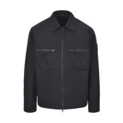 Stone Island Ghost Jacket i 'Svart' Black, Herr