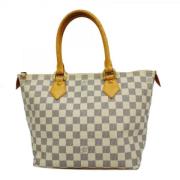 Louis Vuitton Vintage Pre-owned Tyg handvskor White, Dam