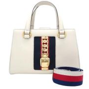 Gucci Vintage Pre-owned Laeder gucci-vskor White, Dam