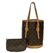 Louis Vuitton Vintage Pre-owned Canvas louis-vuitton-vskor Brown, Dam