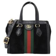 Gucci Vintage Pre-owned Laeder handvskor Black, Dam