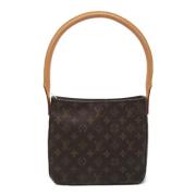 Louis Vuitton Vintage Pre-owned Canvas handvskor Brown, Dam