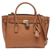 Michael Kors Pre-owned Pre-owned Laeder totevskor Brown, Dam