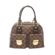 Louis Vuitton Vintage Pre-owned Canvas handvskor Brown, Dam