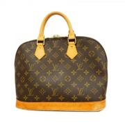 Louis Vuitton Vintage Pre-owned Tyg handvskor Brown, Dam