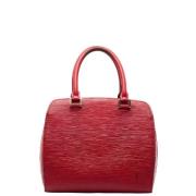 Louis Vuitton Vintage Pre-owned Laeder handvskor Red, Dam