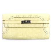 Hermès Vintage Pre-owned Laeder plnbcker White, Dam