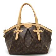 Louis Vuitton Vintage Pre-owned Canvas handvskor Brown, Dam