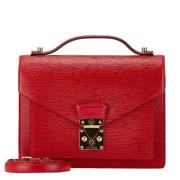 Louis Vuitton Vintage Pre-owned Laeder louis-vuitton-vskor Red, Dam