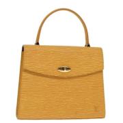 Louis Vuitton Vintage Pre-owned Laeder handvskor Yellow, Dam