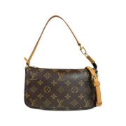 Louis Vuitton Vintage Pre-owned Canvas louis-vuitton-vskor Brown, Dam