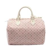 Louis Vuitton Vintage Pre-owned Canvas louis-vuitton-vskor White, Dam