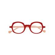 Anne & Valentin Stiliga Glasögon för Moderna Individer Red, Unisex