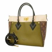 Louis Vuitton Vintage Pre-owned Tyg handvskor Brown, Dam