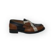 College Klassiska Loafers för Män Brown, Dam