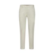 Emma&Gaia Slim-fit Trousers Beige, Dam