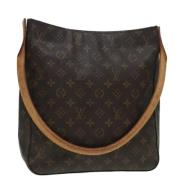 Louis Vuitton Vintage Pre-owned Canvas handvskor Brown, Dam