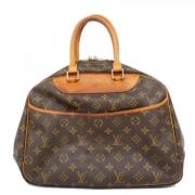 Louis Vuitton Vintage Pre-owned Tyg handvskor Brown, Dam