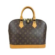 Louis Vuitton Vintage Pre-owned Tyg handvskor Brown, Dam