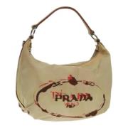 Prada Vintage Pre-owned Laeder prada-vskor Beige, Dam