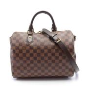 Louis Vuitton Vintage Pre-owned Canvas louis-vuitton-vskor Brown, Dam