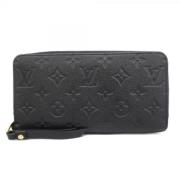 Louis Vuitton Vintage Pre-owned Laeder plnbcker Black, Dam