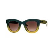 Thierry Lasry Stiliga solglasögon för modeälskare Brown, Unisex