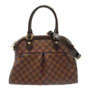 Louis Vuitton Vintage Pre-owned Canvas louis-vuitton-vskor Brown, Dam