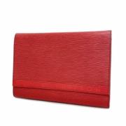 Louis Vuitton Vintage Pre-owned Tyg kuvertvskor Red, Dam