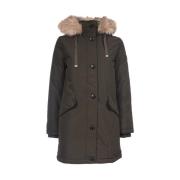 Ralph Lauren Parkas MED Huva Green, Dam