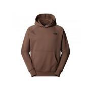 The North Face Raglan Redbox Hoodie Brun Brown, Herr