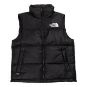 The North Face Retro Nuptse Vest i Svart Black, Herr