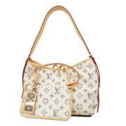 Louis Vuitton Vintage Pre-owned Tyg louis-vuitton-vskor Beige, Dam