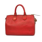 Louis Vuitton Vintage Pre-owned Tyg louis-vuitton-vskor Red, Dam