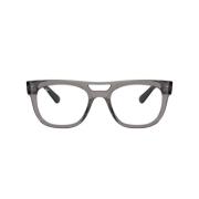 Ray-Ban Transparent Grey Eyewear Frames Gray, Herr