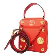 Louis Vuitton Vintage Pre-owned Tyg louis-vuitton-vskor Orange, Dam