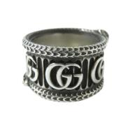 Gucci Vintage Pre-owned Metall ringar Gray, Dam