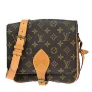 Louis Vuitton Vintage Pre-owned Canvas louis-vuitton-vskor Brown, Dam