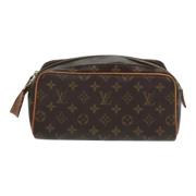 Louis Vuitton Vintage Pre-owned Canvas kuvertvskor Brown, Dam