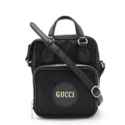 Gucci Vintage Pre-owned Canvas axelremsvskor Black, Dam