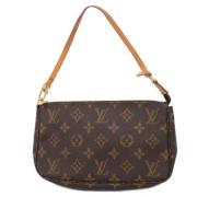 Louis Vuitton Vintage Pre-owned Tyg louis-vuitton-vskor Brown, Dam