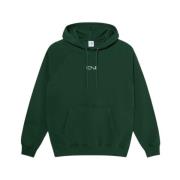 Polar Skate Co. Premium Script Hoodie Green, Herr